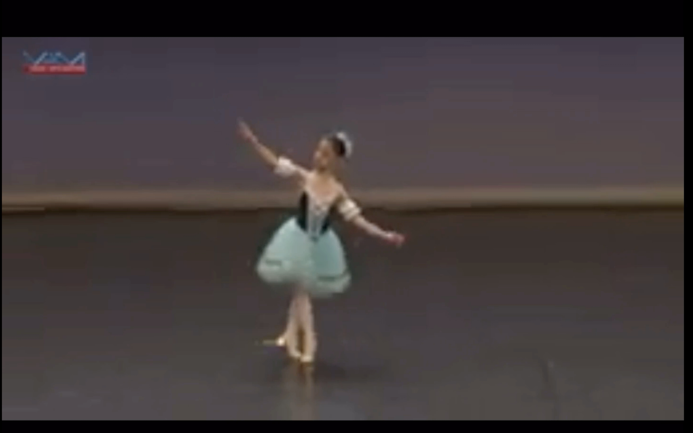 [图]YAGP2020 Paris 1-place #352A Yanitsa Georgieva 9 years old La Fille Mal Gardee