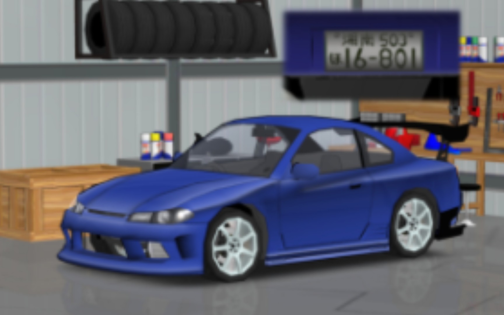 [fr传奇涂装]头文字d:奥山广也 日产 silvia s15