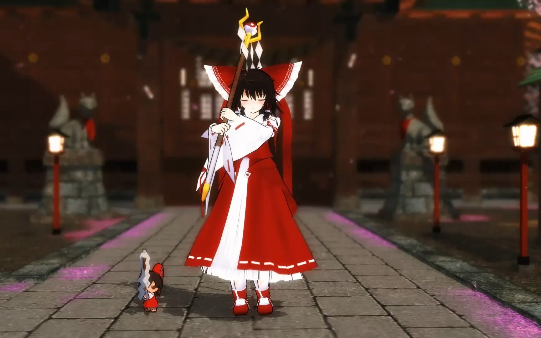 灵梦,fumo,新曲,摇御币-双之-莫不认收藏夹-哔哩哔哩视频