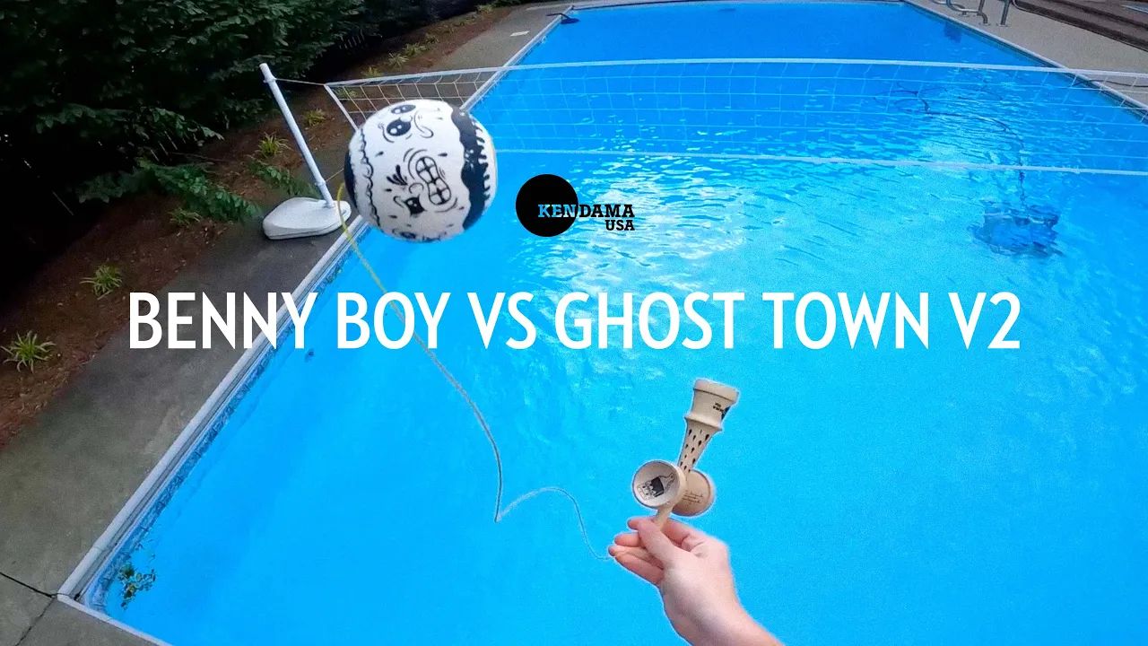kendama usa - benny boy vs ghost town v2|kendama