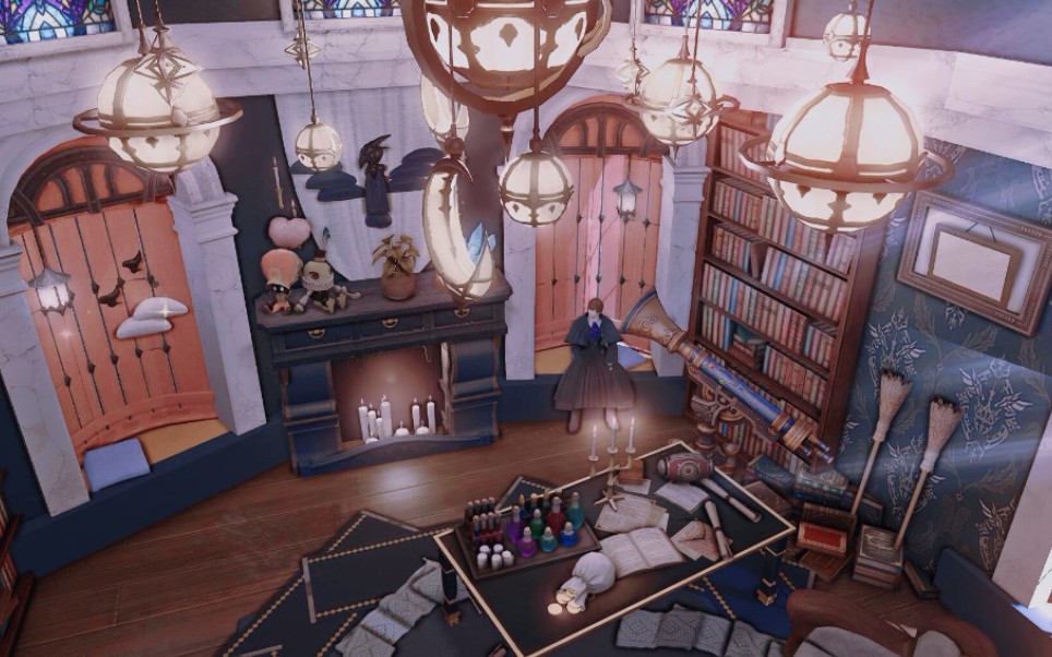 【ff14/装修】鹰院/拉文克劳休息室/s封层