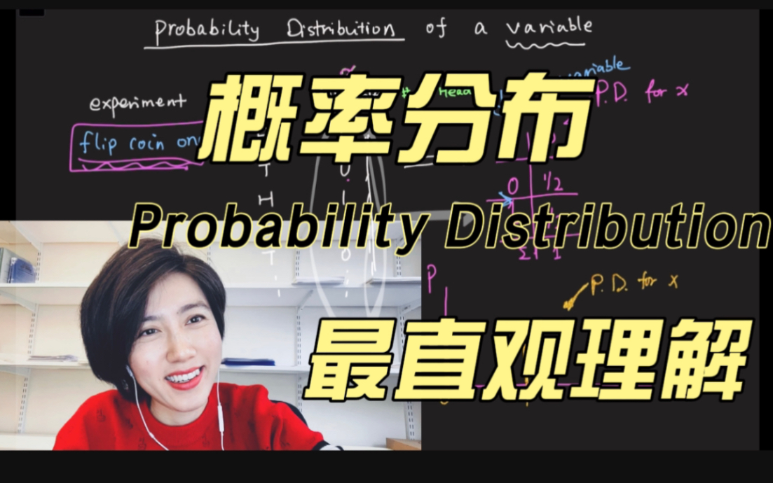 统计学|概率分布 Probability Distribution 最直观理解哔哩哔哩bilibili