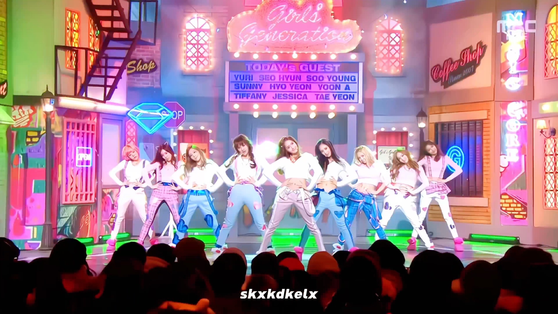 【少女时代】i got a boy的ending pose