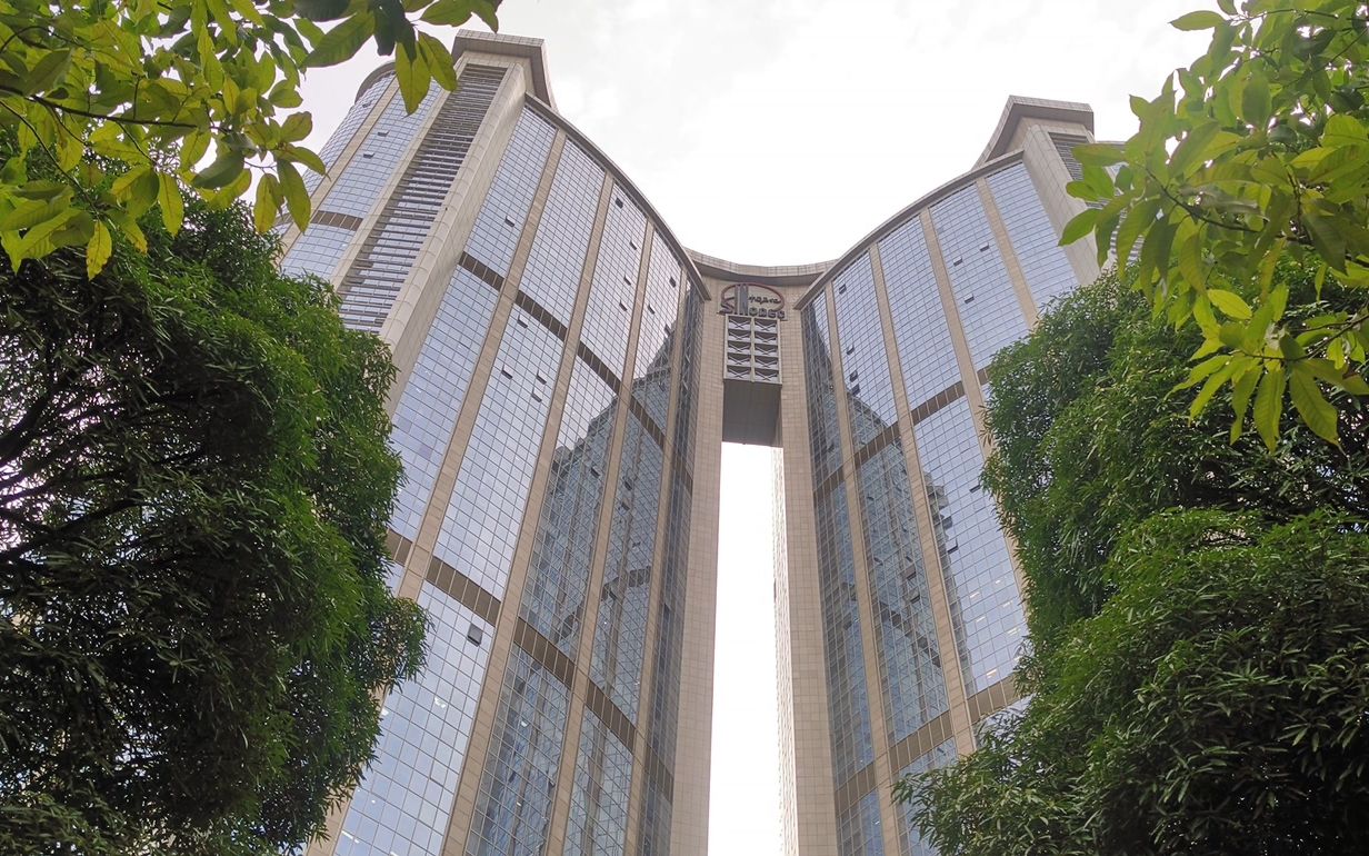 识广州-天河体育中心-广州东站02-城市漫步街景街道4k高清实拍