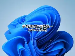 下载视频: win11系统测试电脑是否有识别到手柄