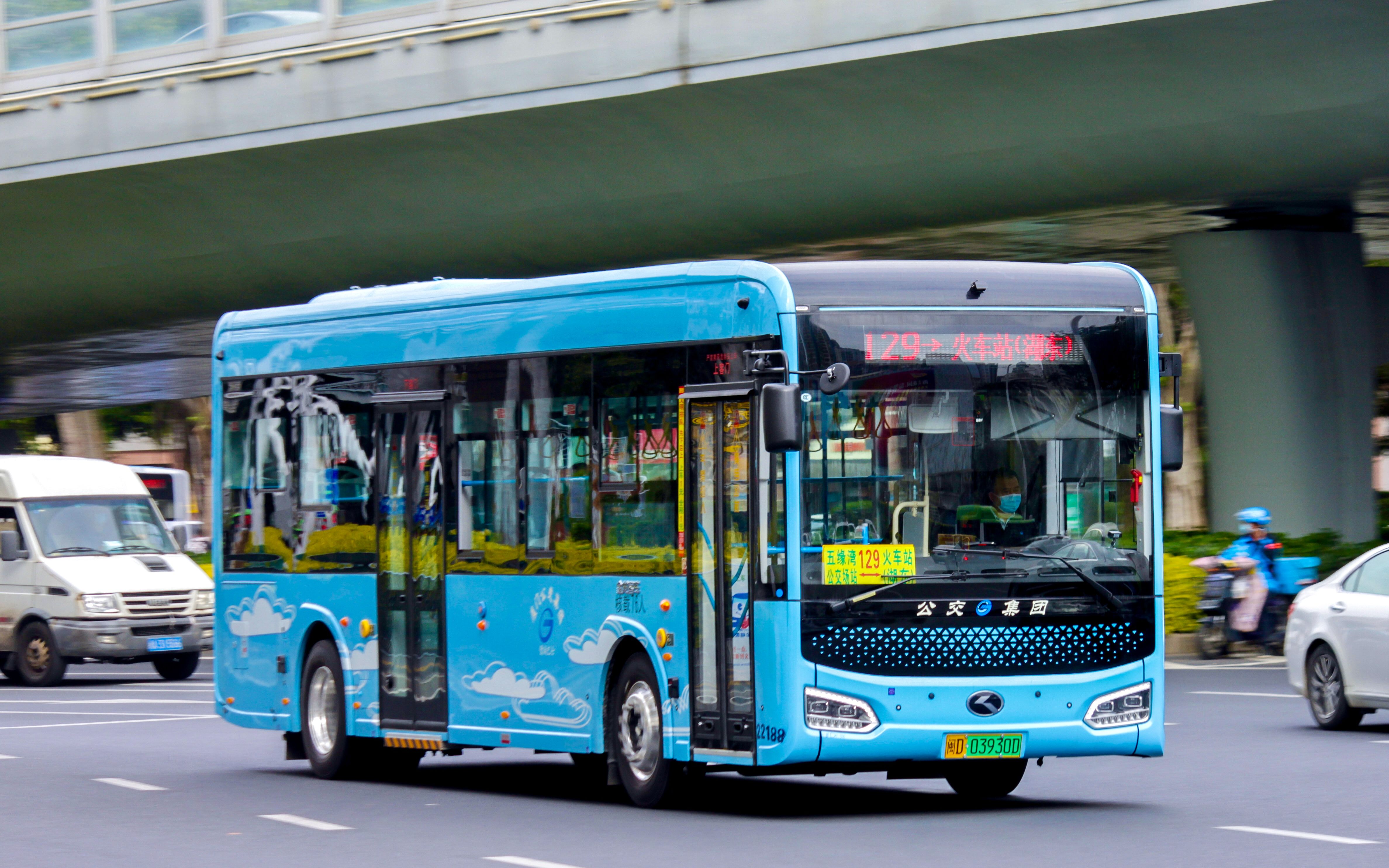 【pov-28 新车上线】厦门公交129路(火车站(湖东)-五缘湾公交场站)