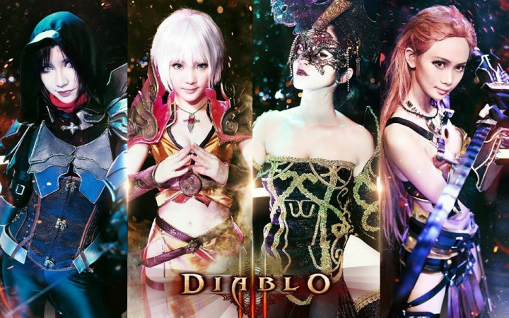 [Cosplay]HKESTASUS Cosplay Tournament2015 冠军《Diablo III》 E哔哩哔哩bilibili