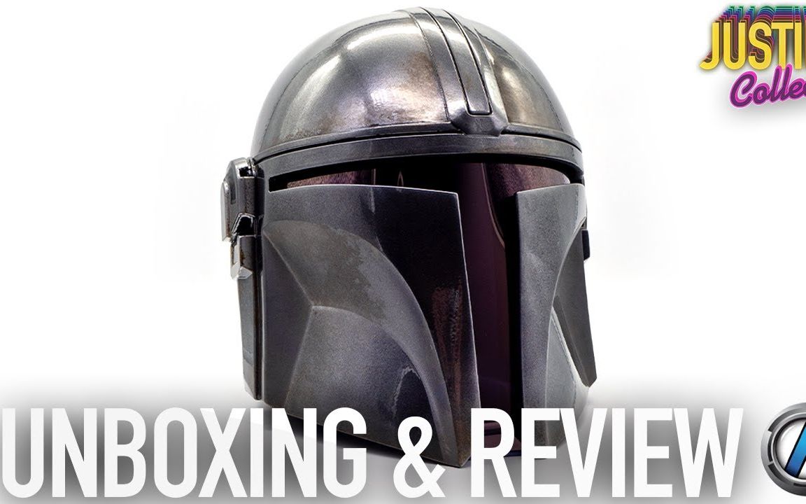 anovos 曼达洛人 1:1 道具头盔丨anovos the mandalorian helmet_哔哩