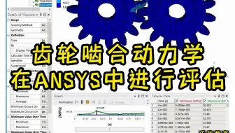 ANSYS Workbench系列课程之实用小案例——齿轮啮合动力学