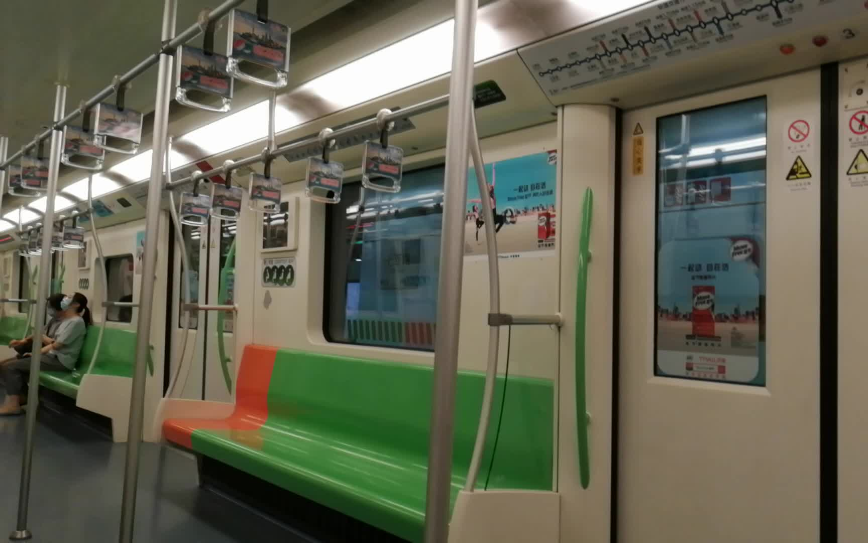 上海地铁12号线雪一1223七莘路虹莘路运行过程