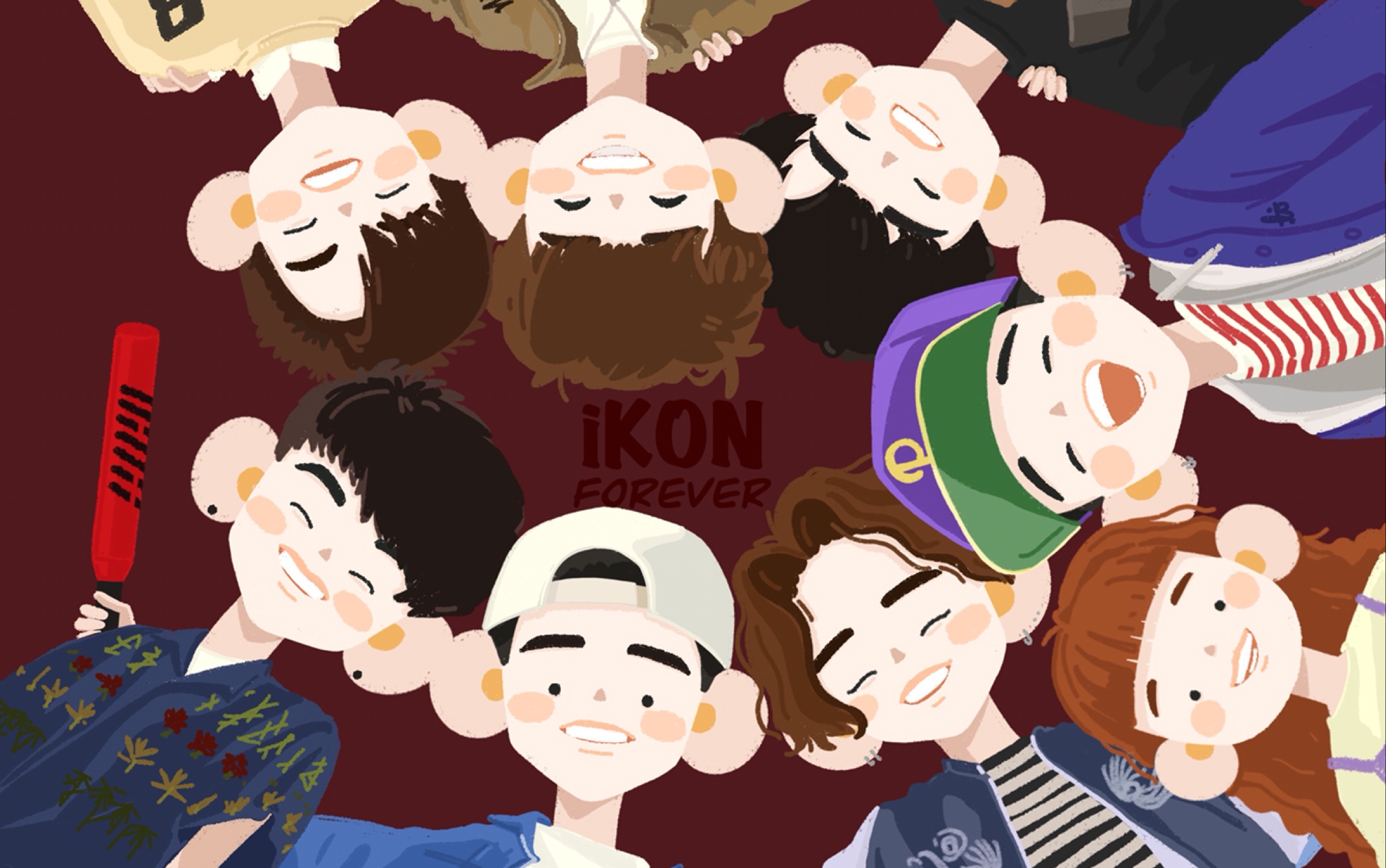 【ikon】四周年快乐～想和你再干一杯