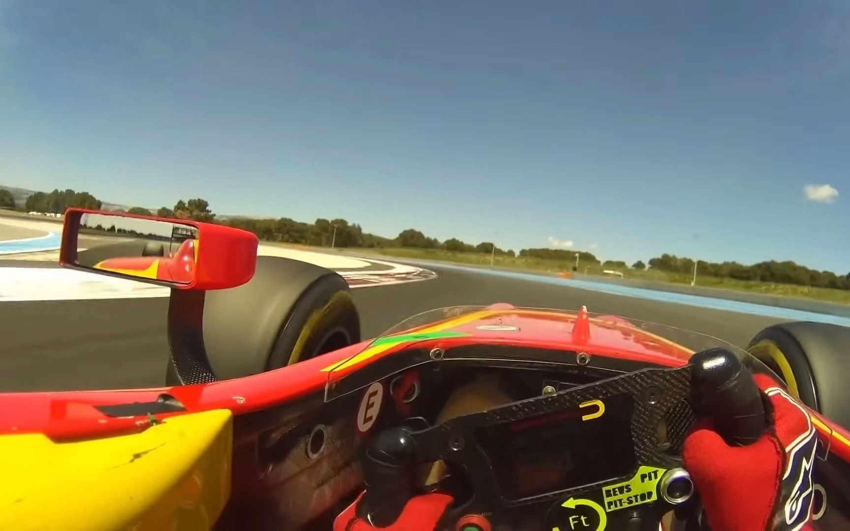 第一視角駕駛 gp2方程式賽車 在法國f1賽道