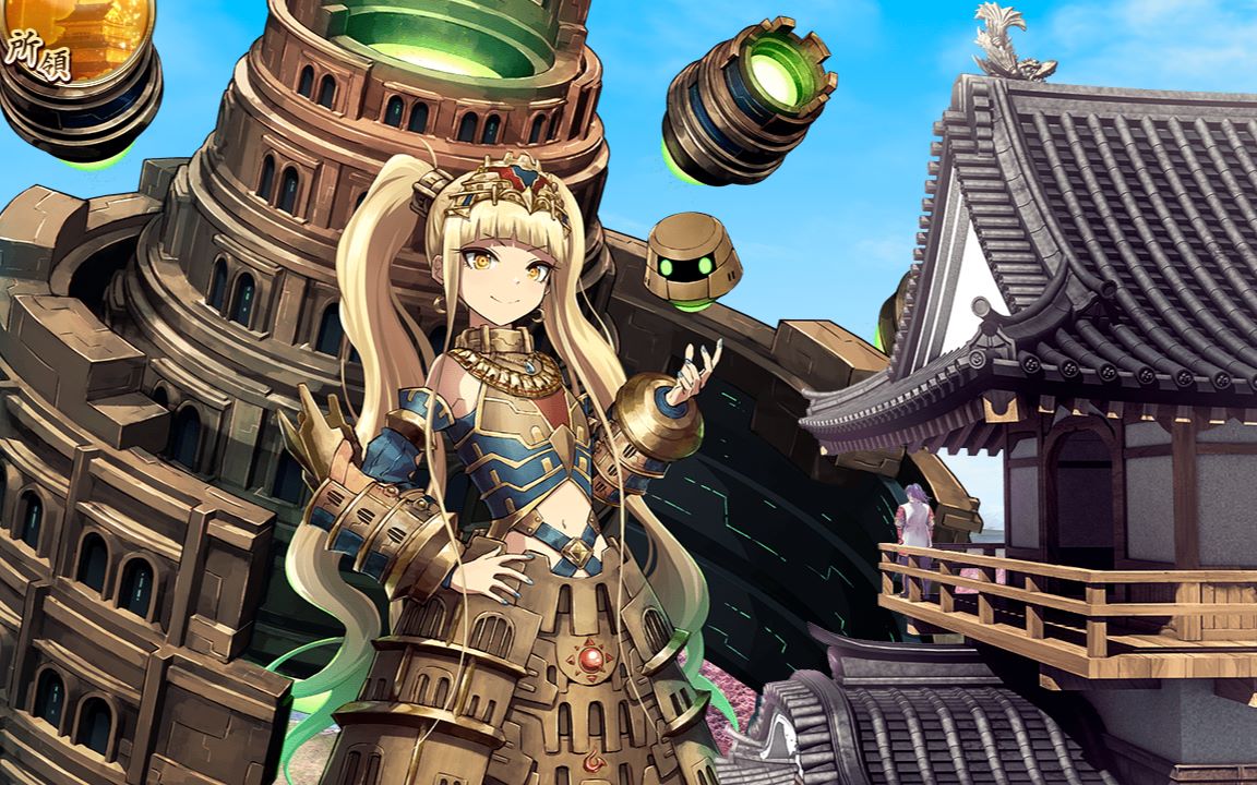 【御城project:re】 からかさの狂宴 -绝-(难) 90h 双大炮加彦根_哔哩