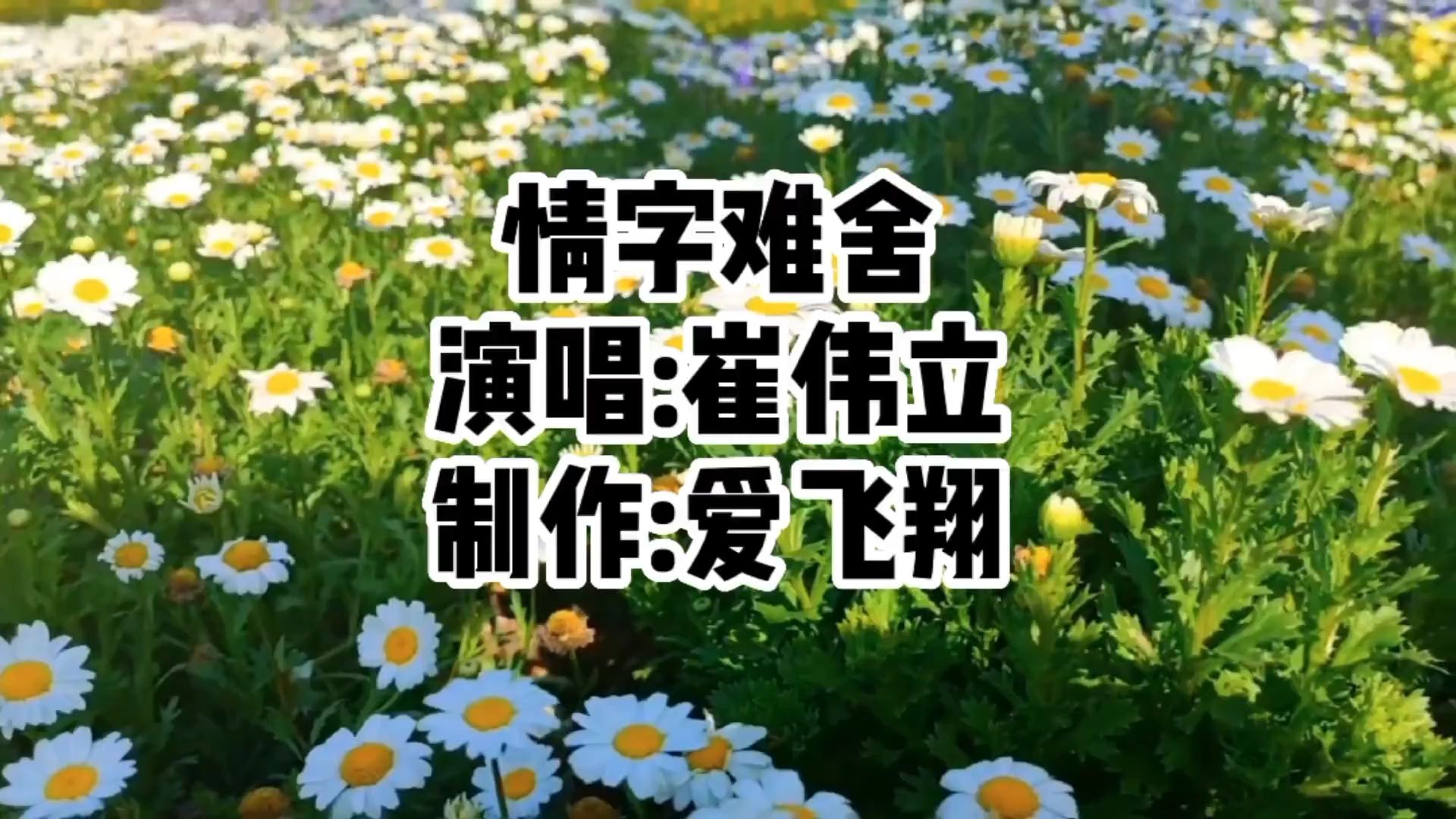 [图]崔伟立_《情字难舍》亲爱的请不要离开我，我看出你也一样的不舍