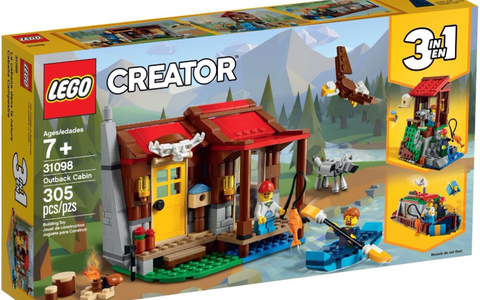 乐高 创意百变 31098 内陆小屋 速组评测_哔哩哔哩 (゜-゜)つロ 干杯