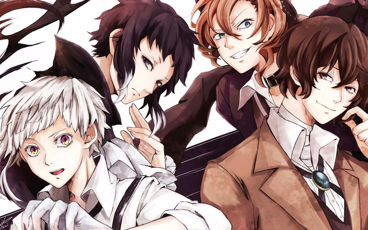 文豪野犬太中芥敦前方高帅集锦野犬男神们的燃向舔屏创作新秀奖