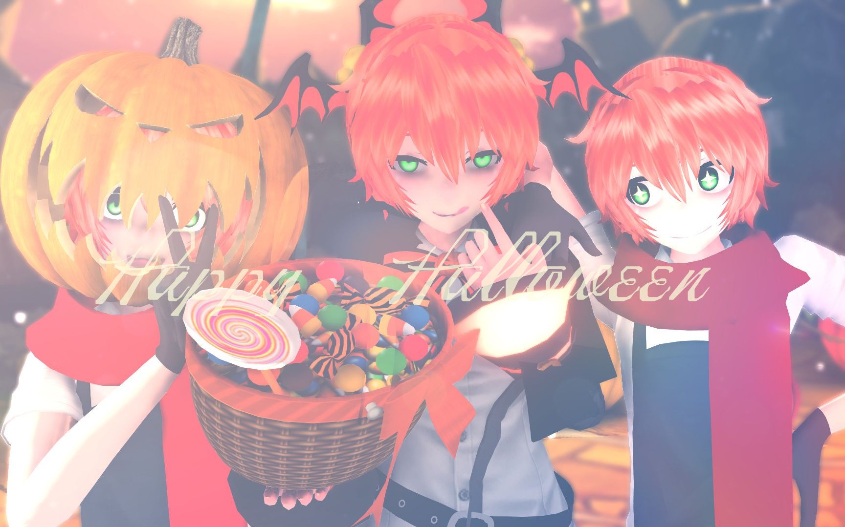 [图]【杀戮天使MMD】✞ h a p p y h a l l o w e e n ✞ · E d d i e【万圣节paro】