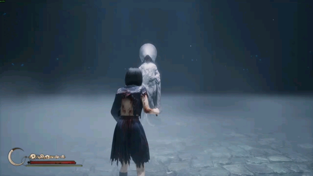 寂静岭f迷失雾中难度菜刀女战神无伤白垢