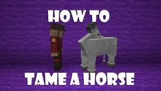 Minecraft 如何馴服一隻馬 哔哩哔哩 Bilibili