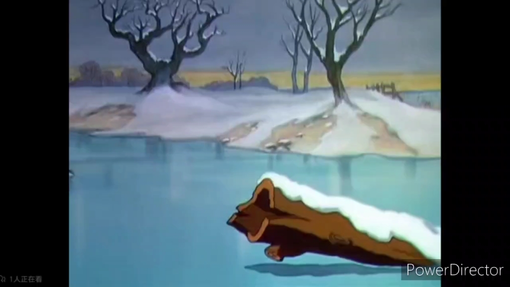 迪士尼米老鼠滑冰(1935)片尾转换米高梅1946年单元剧版本