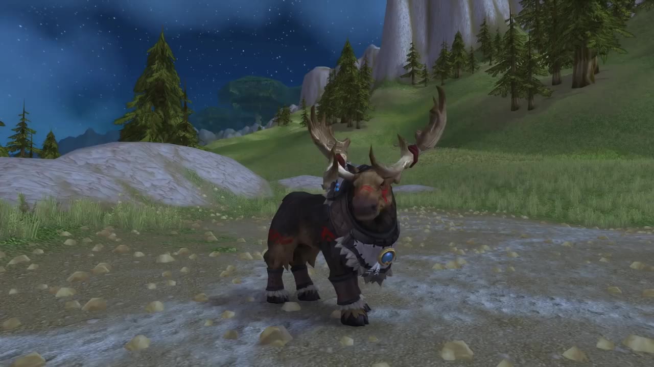 至高岭牛头人德鲁伊 各形态 实机预览