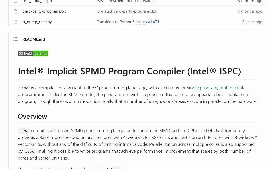 ispc:Intel SPMD Program Compiler哔哩哔哩bilibili