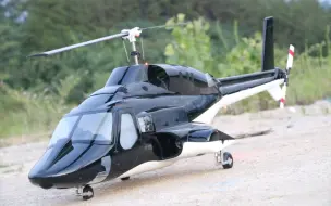 Download Video: 乐山客户定做的800级飞狼航模直升机试飞成功！airwolf