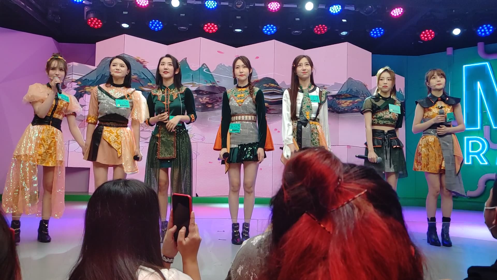 sing女团20200920见面吧电台桃花叹饭拍