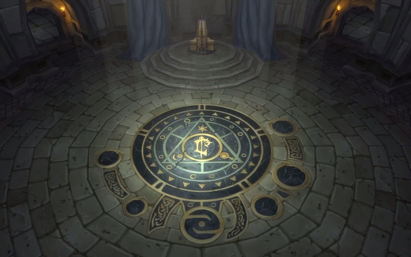 活动作品魔兽世界大战前的幽暗城王座厅细听有阿尔萨斯弑父对话彩蛋