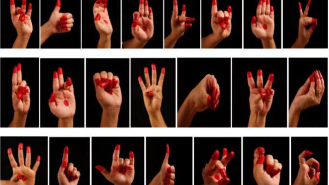 【舞蹈基本功·印度舞01】印度古典舞28个单手势的吟诵与练习(中字)