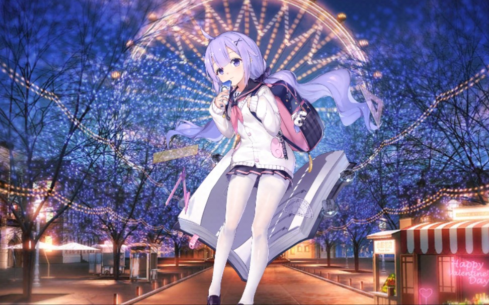 【麟煜焱】《碧蓝航线》独角兽-「憧憬的约会日」皮肤复刻!