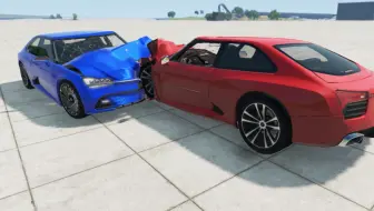2014款SBR4 VS 2014款eSBR300 BURO-NCAP对撞测试