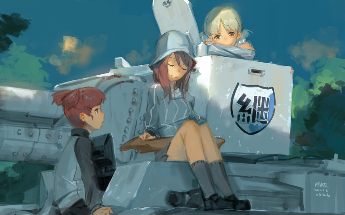 少女与战车继续高中bgms01kkij01rvenpolkka有声版