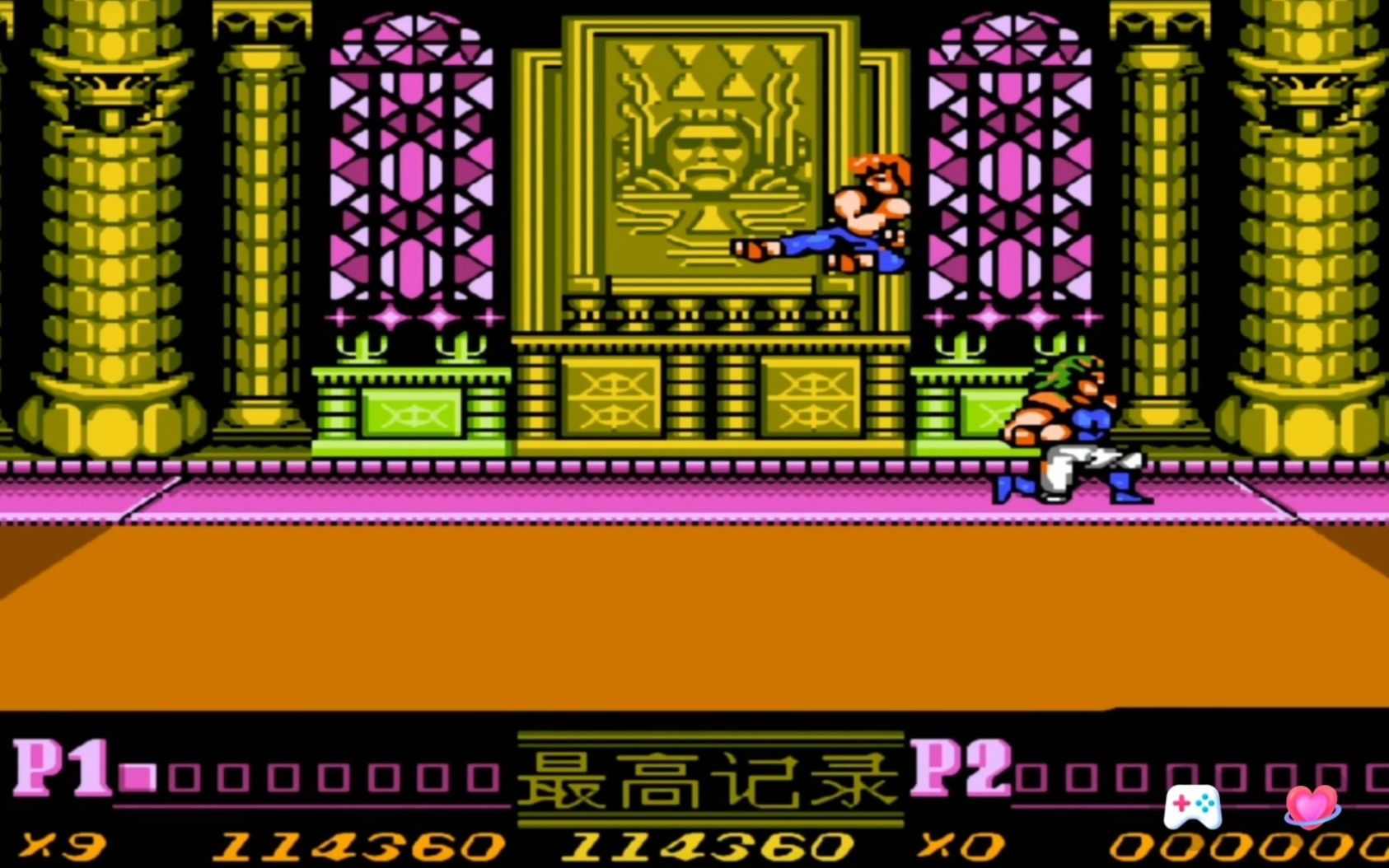 fc游戏双截龙:真正的最后一关