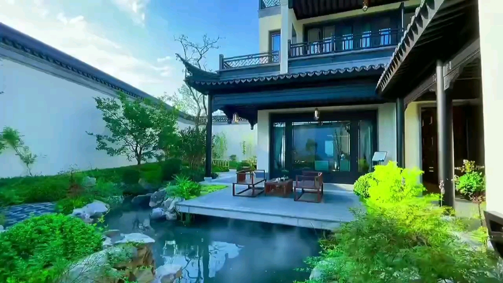 长三角别墅王文发实拍,安吉慢谷合院别墅