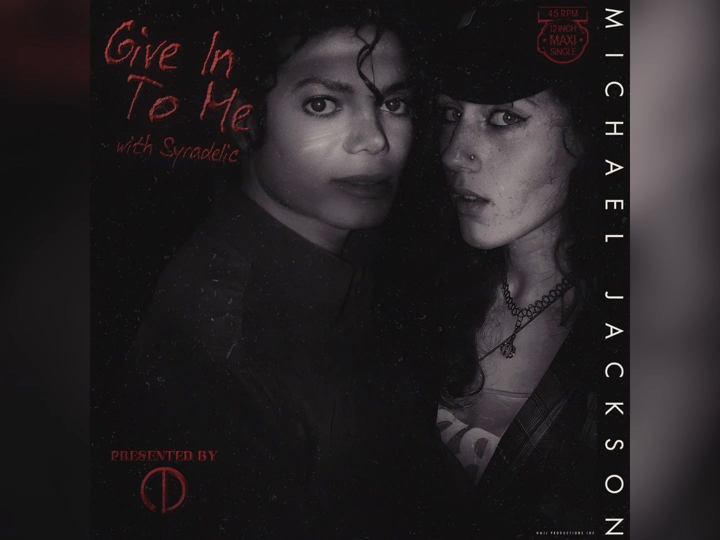 michael jackson - give in to me (80s mix) [with syradelic] (12"