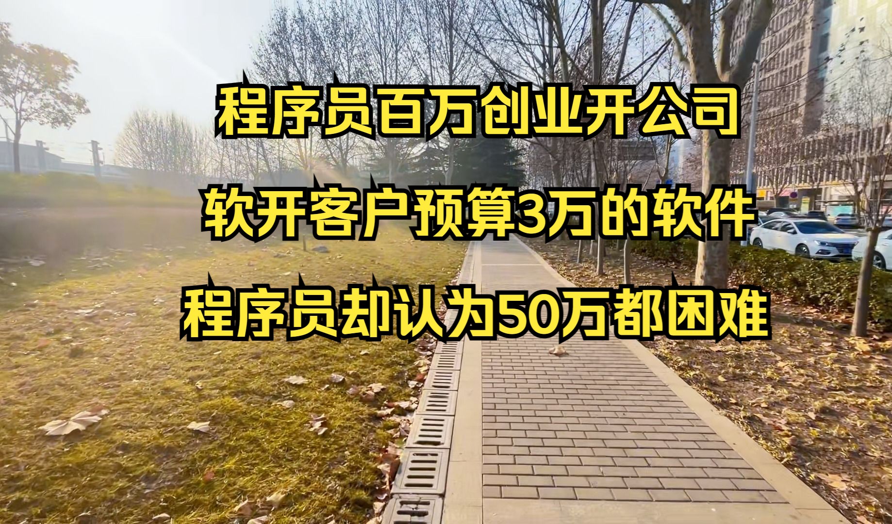 软开客户预算3万的软件,程序员却认为50万都有些困难哔哩哔哩bilibili