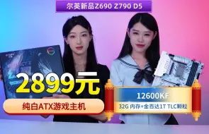 Video herunterladen: 究极扩展！全豪华主板Z690 Z790！2899元起12600KF+Z690 D5主板+32G6000内存650W电源主机