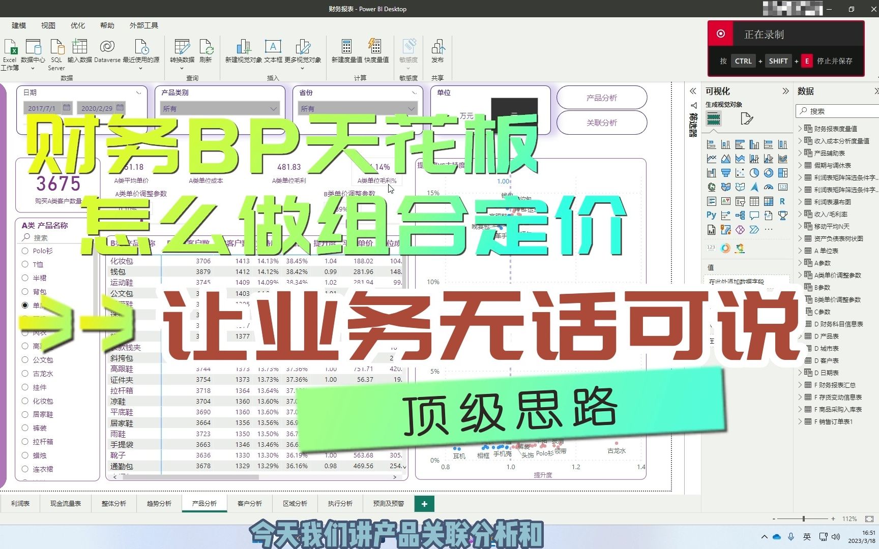 财务如何从实际业务场景做产品组合定价哔哩哔哩bilibili