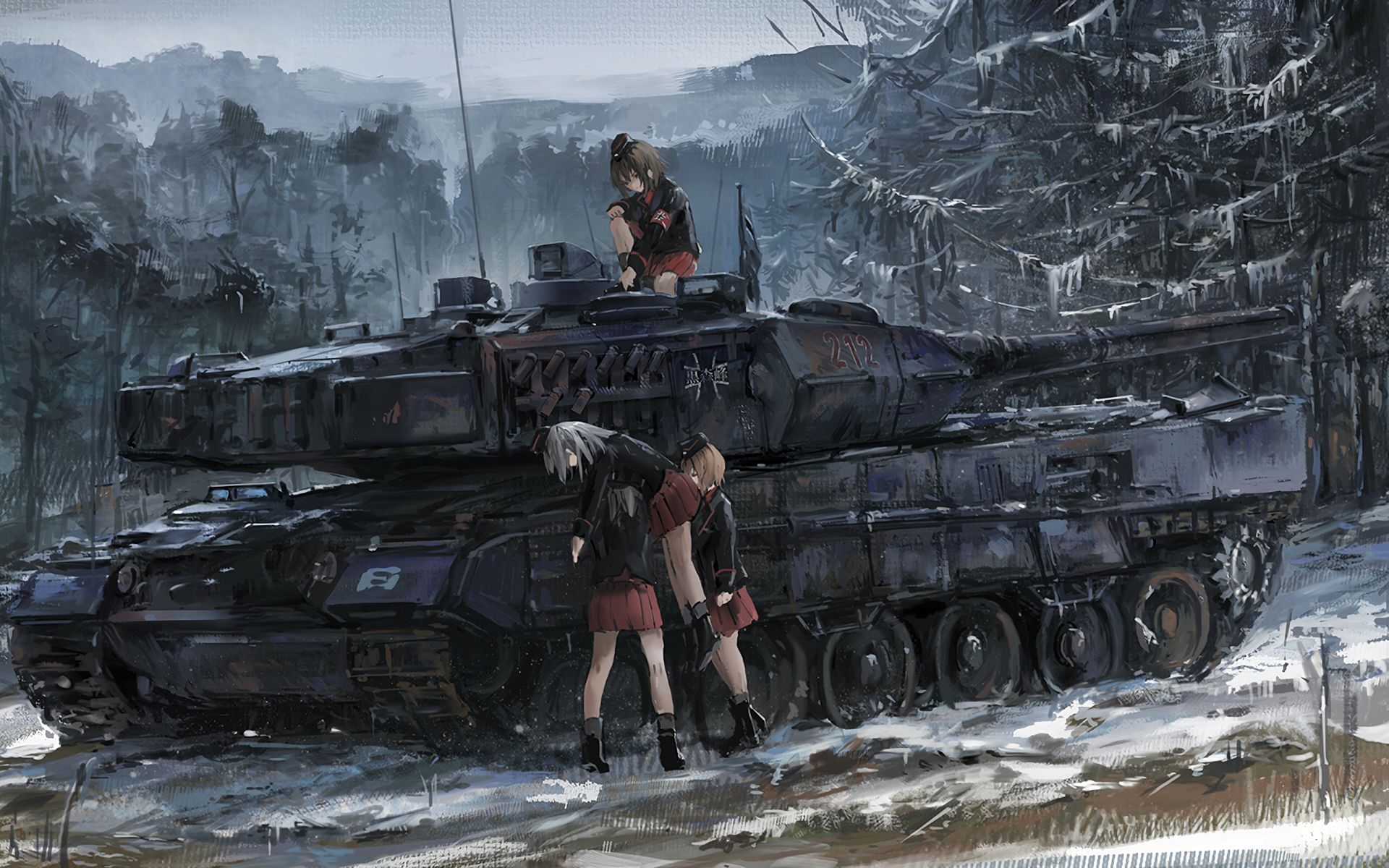 【少女与战车】《lore.lore》(罗尔,罗尔):海狸~ 海螺~ 海胆