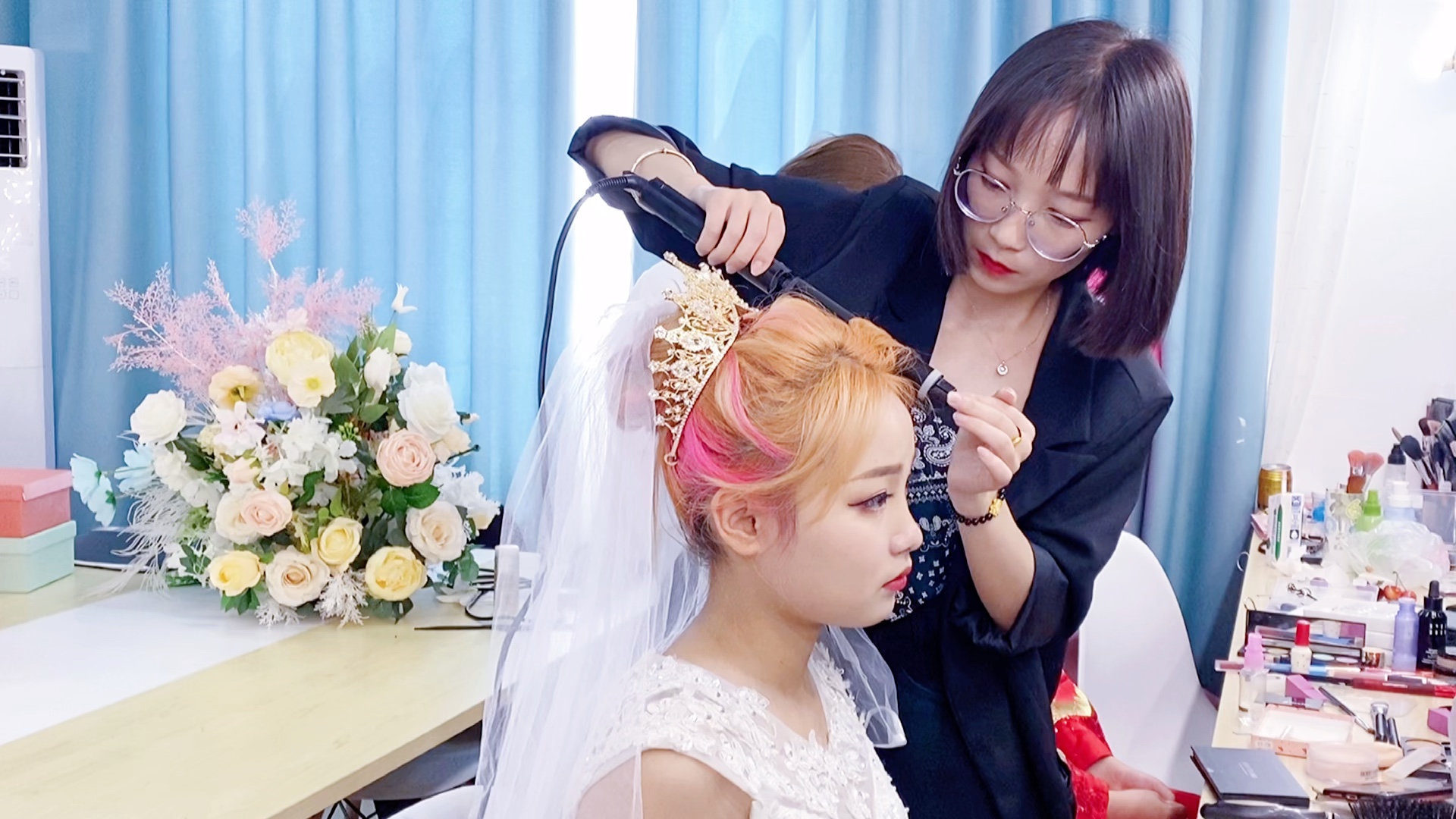 模特好看,化妆师更有魅力,杨杰化妆学校