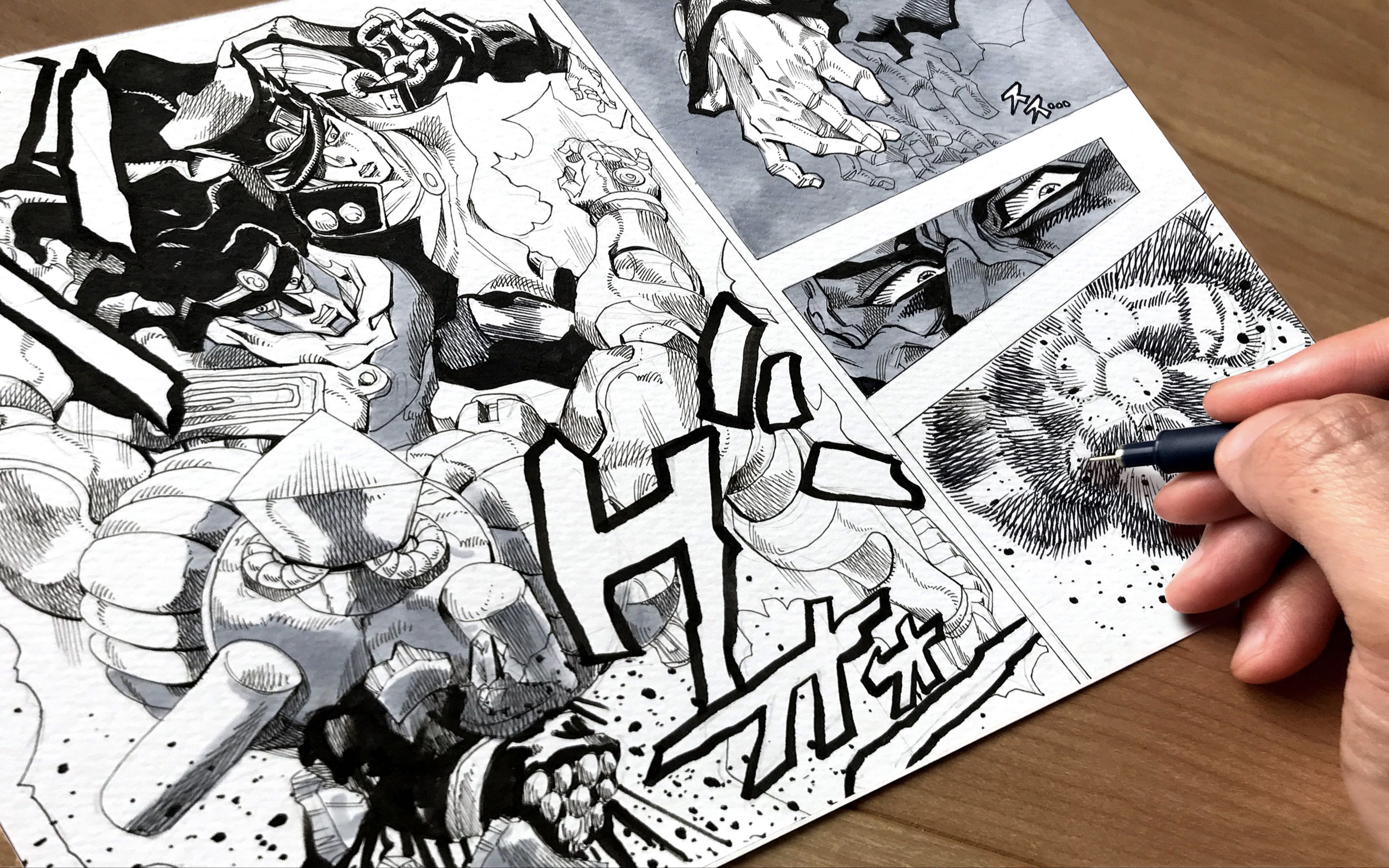 我画了空條承太郎和dio!【jojo的奇妙冒险 / ジョジョの奇妙な冒険 】