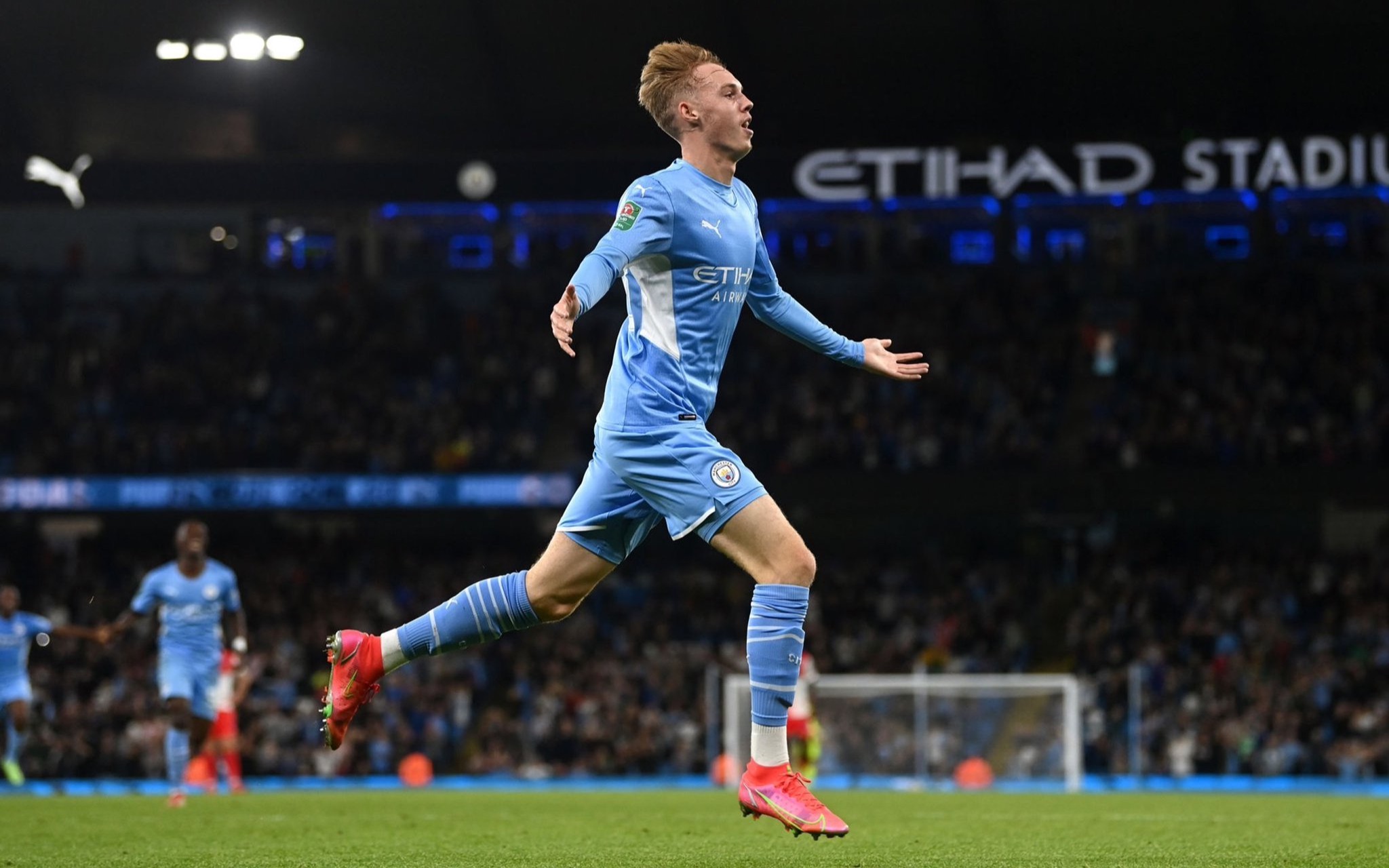 帕尔默 曼城成年队首球