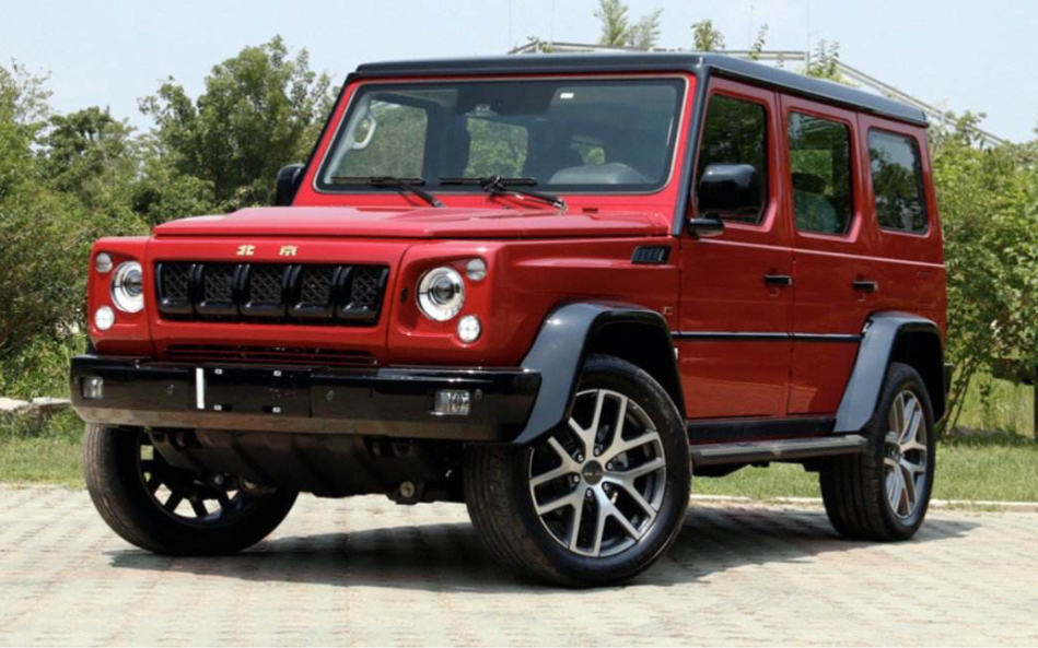 2022款北京bj80终于来了!3.0t爆231马力,简直比牧马人霸气!