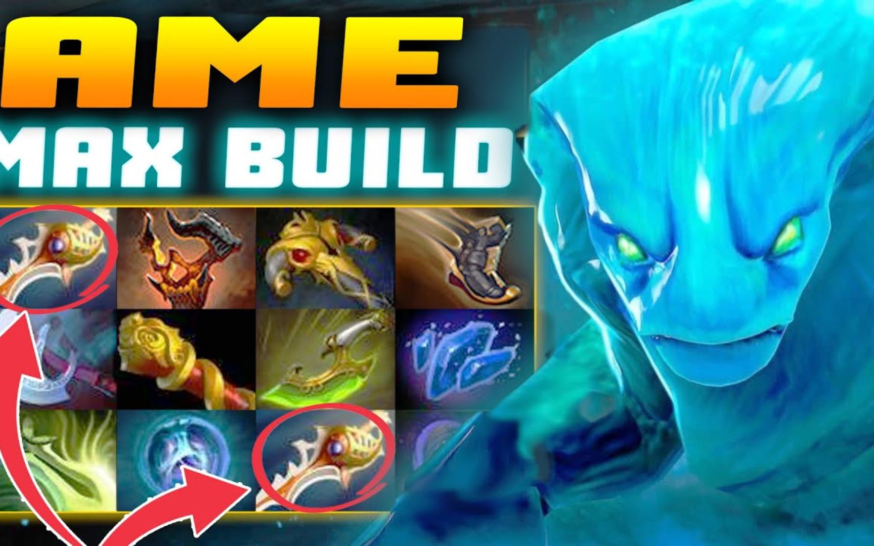 【dota2】ame双圣剑蝴蝶林肯金箍棒水人,70分钟大战