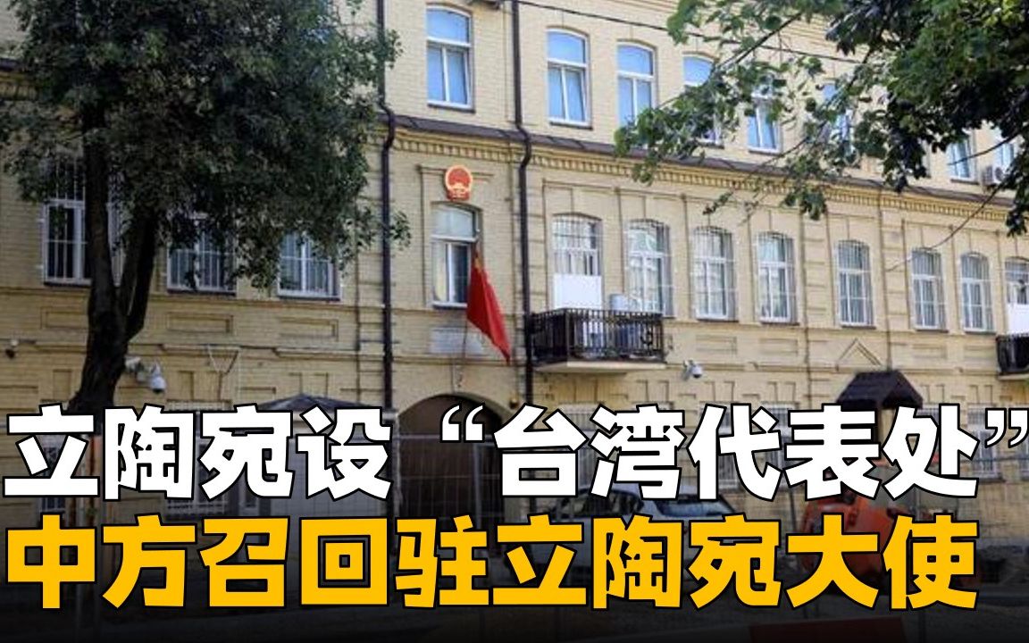 立陶宛获美国撑腰设“台湾代表处”,中方召回驻立陶宛大使!哔哩哔哩bilibili