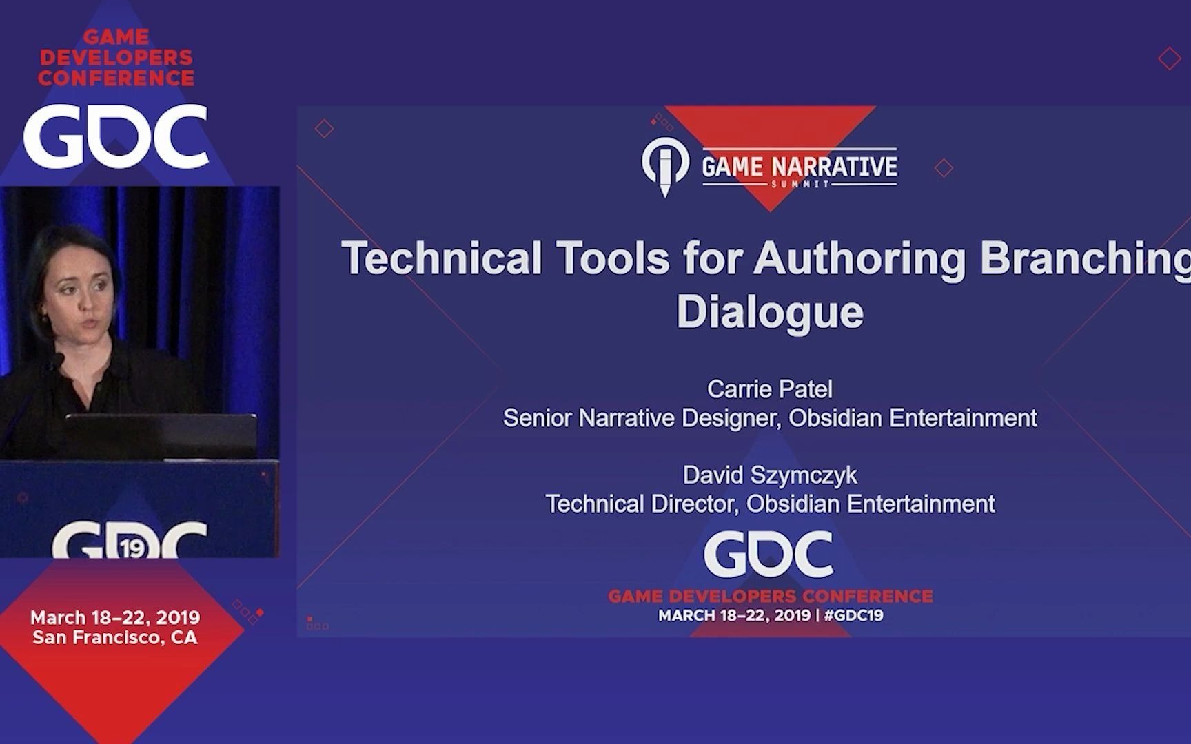 【搬运】【生肉】GDC 2019  Technical Tools for Authoring Branching Dialogue哔哩哔哩bilibili