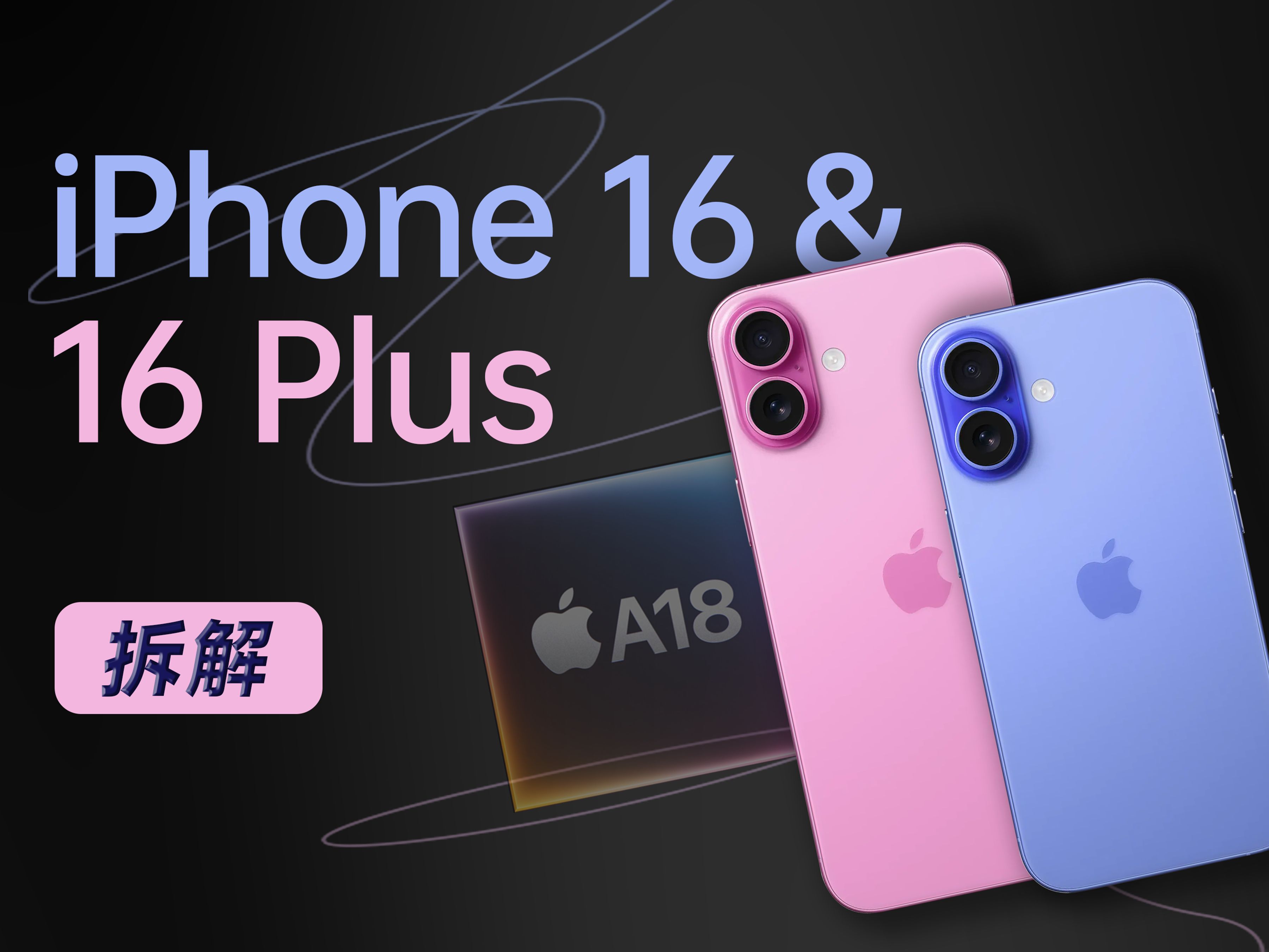 【享拆】iPhone 16&16 Plus 拆解:被刀法耽误的标准版