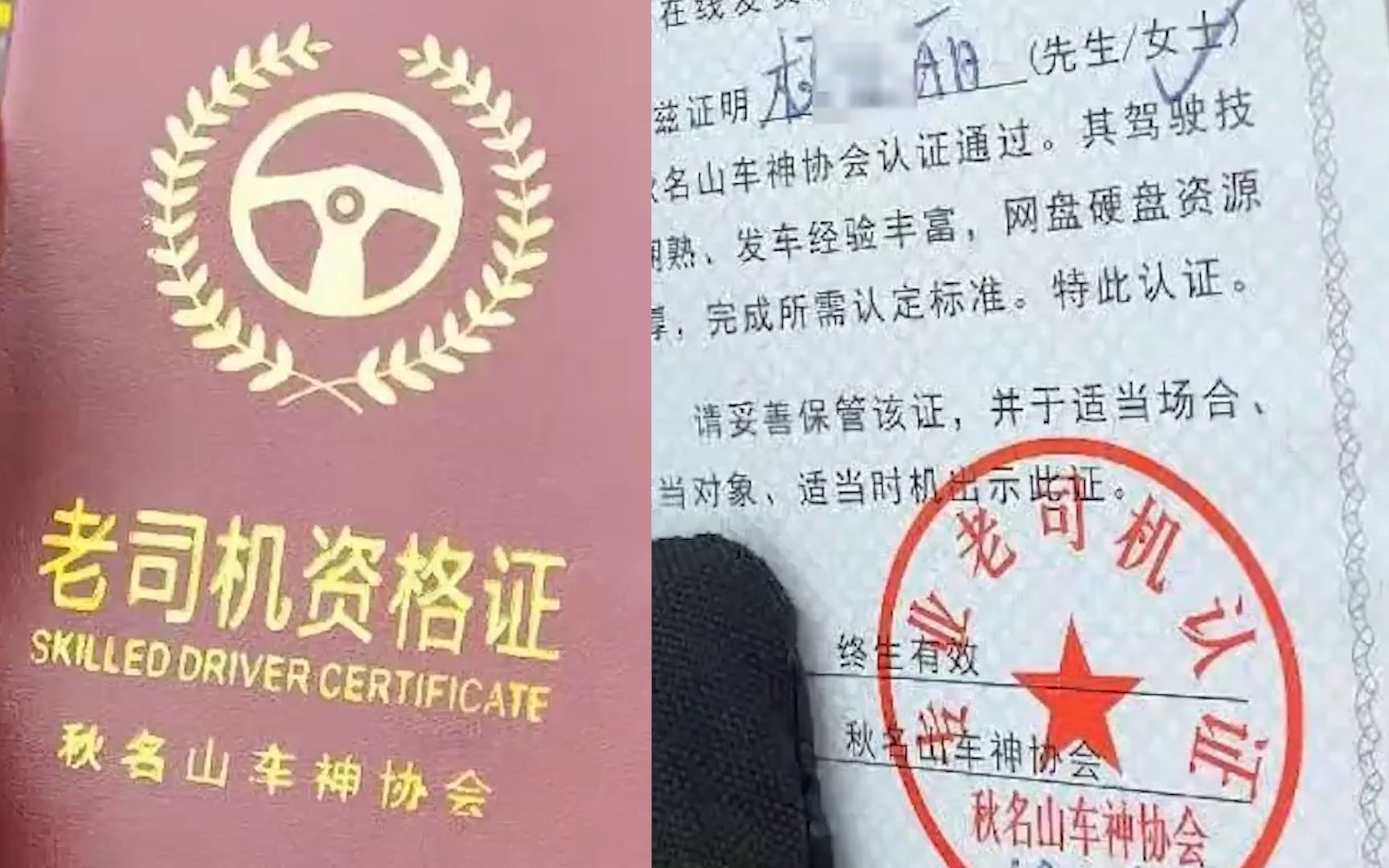 神操作大妈逆行被查掏出秋名山老司机证理不直气也壮看呆交警