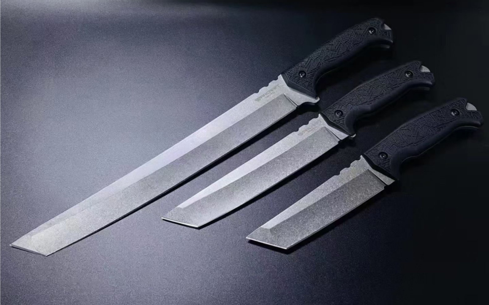 cold steel冷钢新款 4034ss全龙骨魔兽 石洗处理表面 大中小三款 k鞘